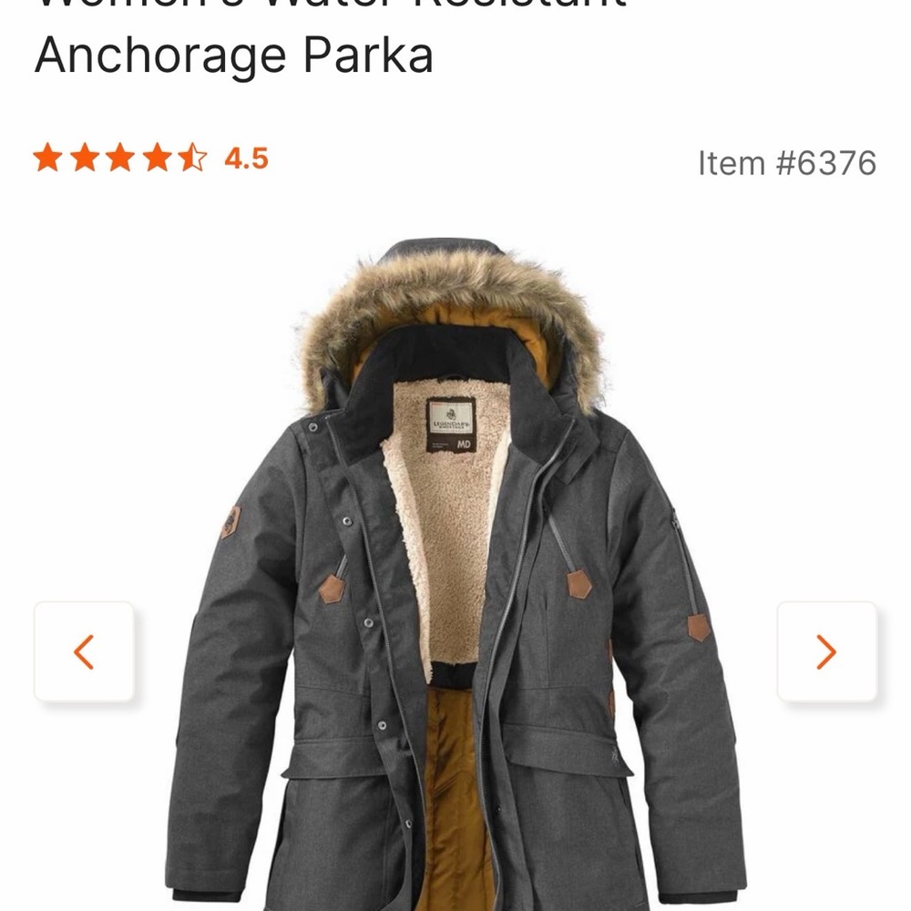Legendary Whitetails Women's Anchorage Parka - Charcoal